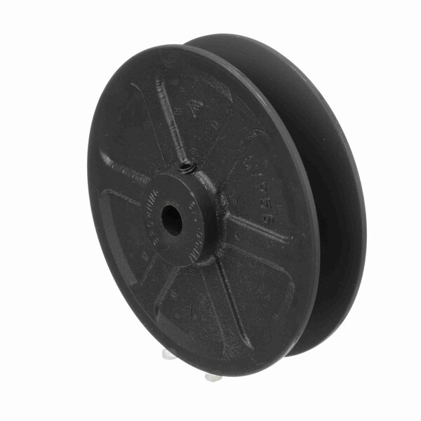 1 Groove Cast Iron Finish Bore Fhp Variable Pitch Sheave, 1VP56X1/2